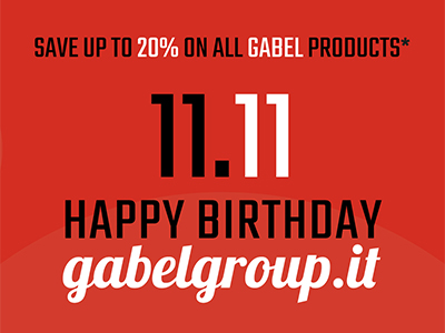 11.11: happy birthday gabelgroup.it!